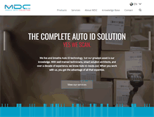 Tablet Screenshot of mdc-ltd.com